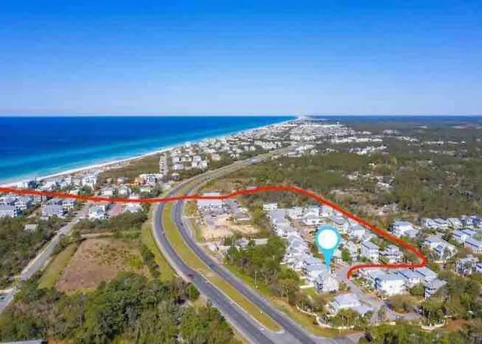 30A Coastal Home Walk To Beach, Lake & Pool