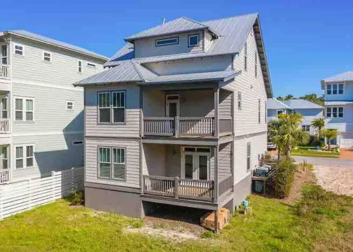 30A Coastal Home Walk To Beach, Lake & Pool